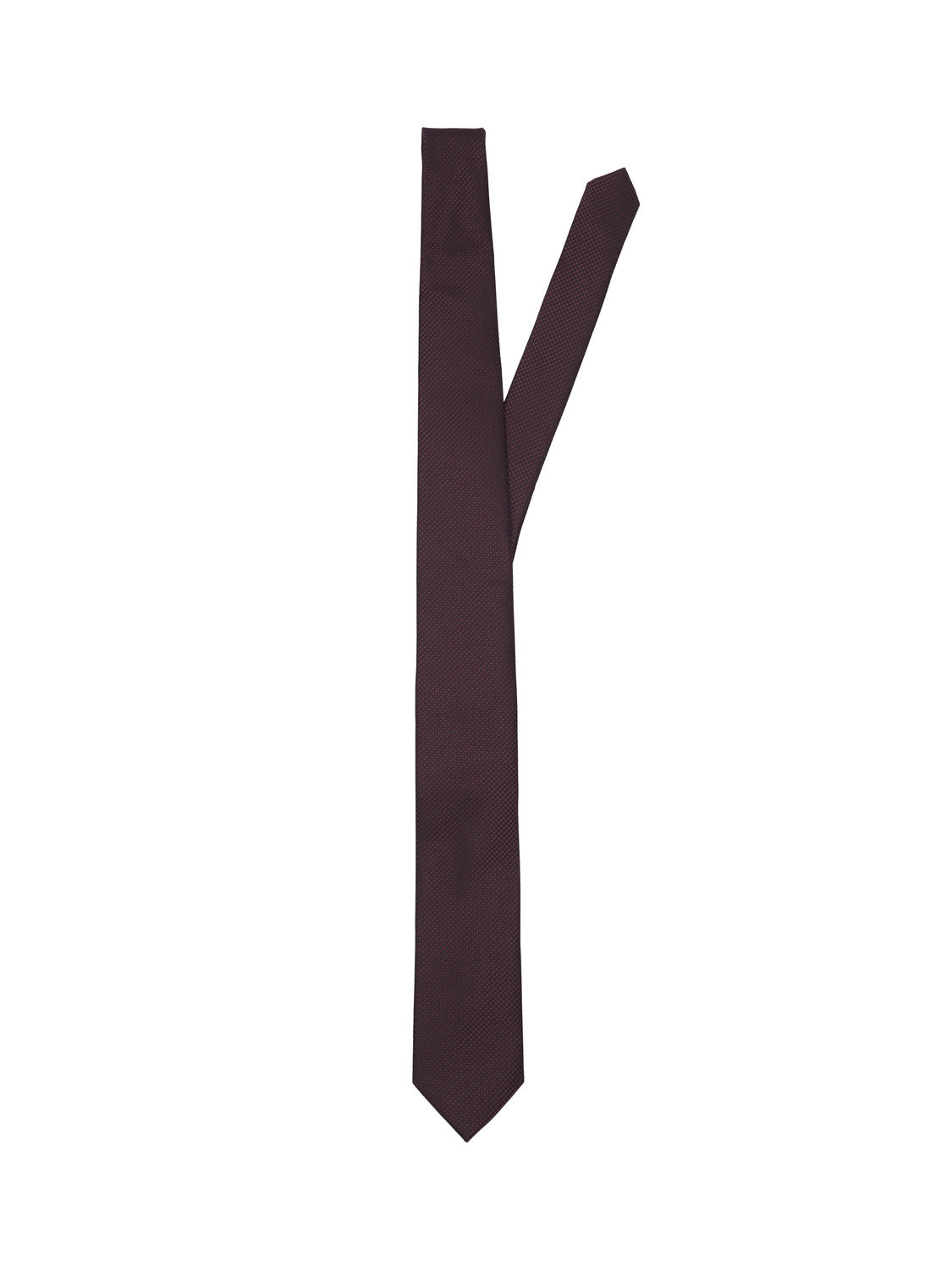 SELECTED HOMME - TOKE Tie - Burgundy